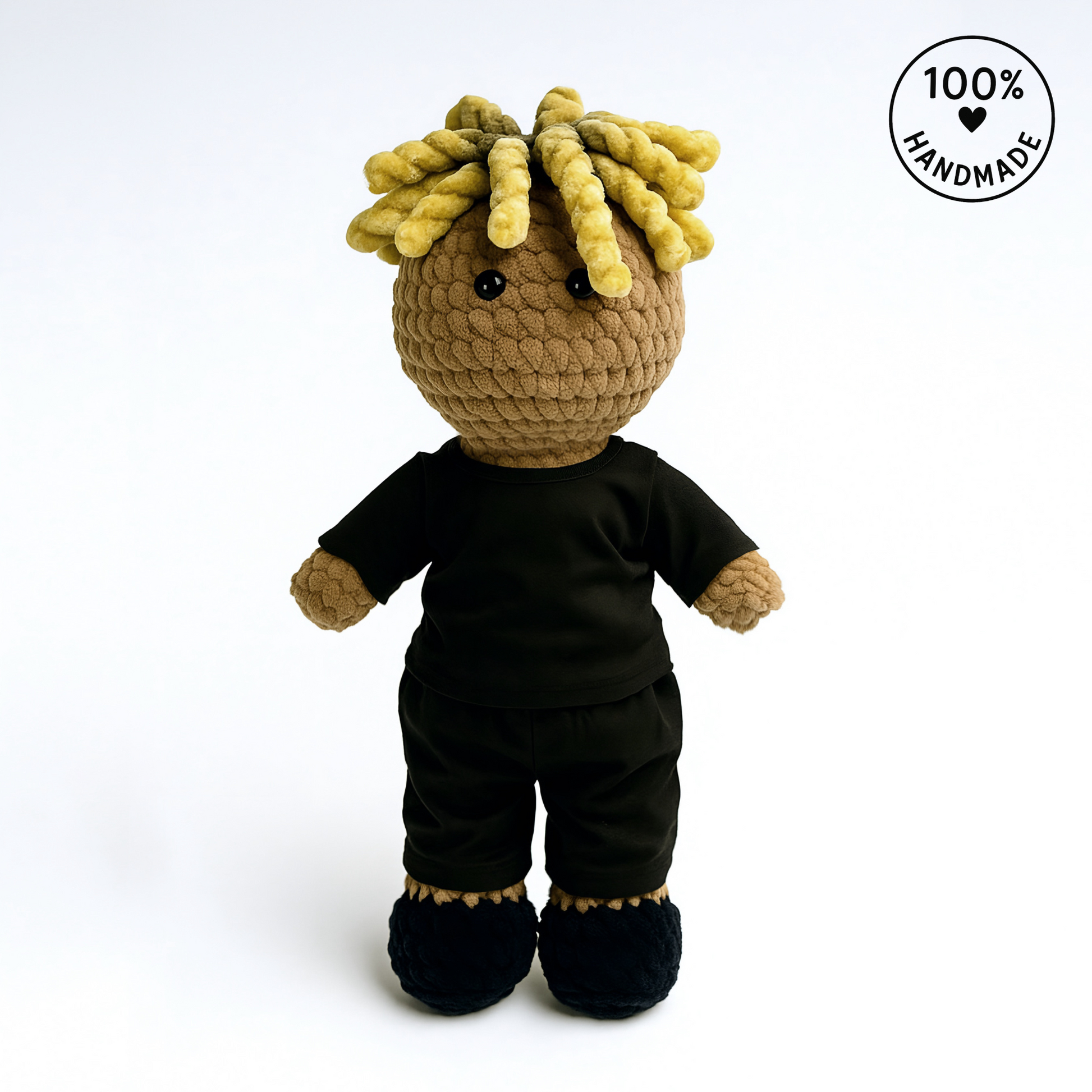 Crochet J WRLD plushie